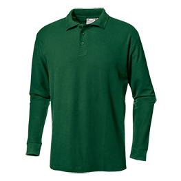 Long-Sleeved Polo Shirt