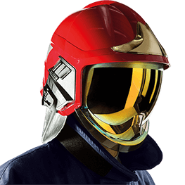 MSA Firefighter Helmet for Structural Fires