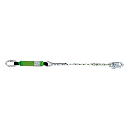 Energy Absorbing Double Twisted Rope Lanyards